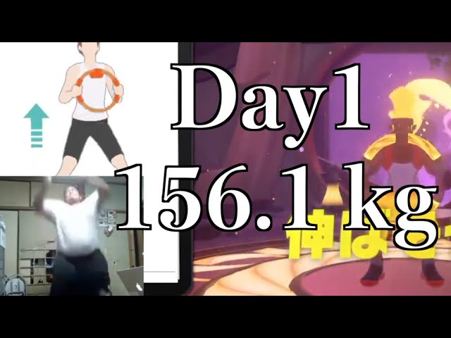 DAY 1] The Beginning of Hell: A 156kg Fat Guy's Ring Fit Adventure