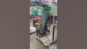 Agarbatti Counting and Horizontal type pouch packing Machine.