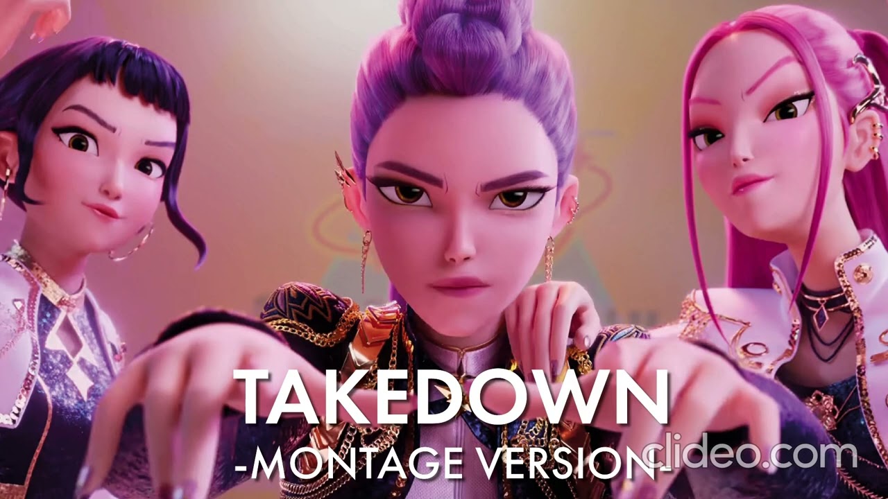Takedown - Montage Versión Reverse Kpop demon Hunters 