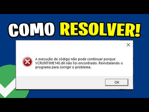 Como RESOLVER o Erro VCRUNTIME140.dll! - (ATUALIZADO 2023)