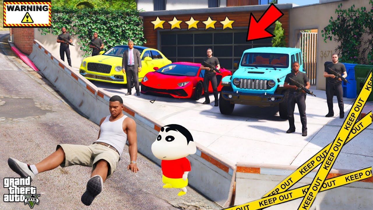 Franklin And Shinchan Incredible Convert His Life POOR To Rich And Became Billionaire In GTA V