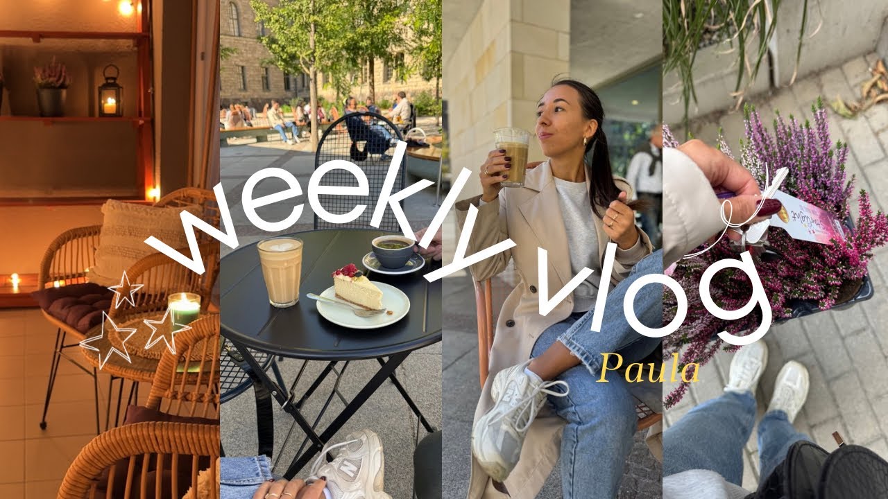 SPRZĄTANIE BALKONU NA JESIEŃ, LUŹNY WEEKEND | PAULA VLOG