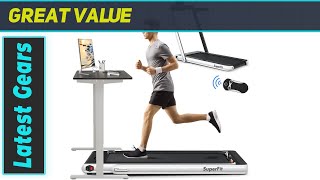 SPORFIT 2-in-1 Folding Treadmill Review: A Perfect Blend of Fitness and Functionality!