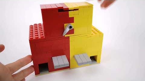 How to make a 2 option Lego Candy Machine - easy tutorial
