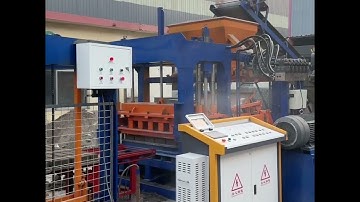 QT5-15 Fully Automatic Cement Block Making Machine #automobile  #fullyautomaticbrickmakingmachine