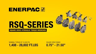 RSQ-Series Square Drive Hydraulic Torque Wrenches | Enerpac RSQ-Series Square Drive Hydraulic Torque Wrenches | Enerpac