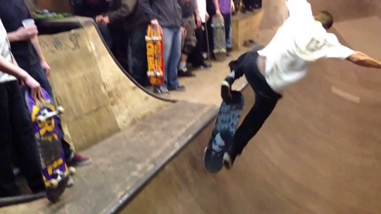 Backside Flip Tail Stall - 100 FPS Slow Motion