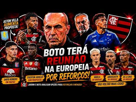 ROYAL VAI DEIXAR O FLAMENGO? EM PROPOSTA POR EVERTON ARAUJO!BOTO TERÁ REUNIÃO NA EUROPA POR REFORÇOS
