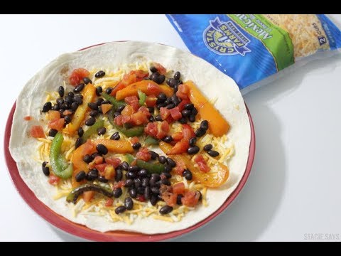 Veggie Quesadillas with Crystal Farm Cheese
