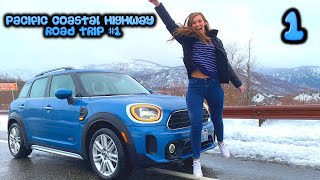 We Drove an ALL4 Mini Countryman in the Snow to an Active Volcano for our Honeymoon (Day 1)