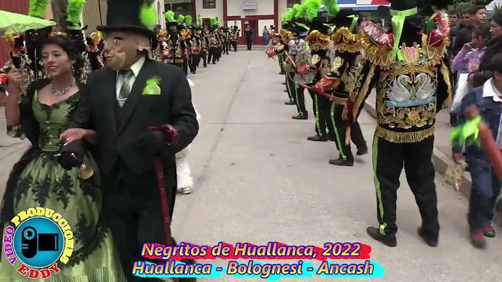 NEGRITOS DE HUALLANCA, FIESTA EN HONOR AL NIO JESU...