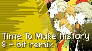 Time To Make History ~ 8-bit Remix - Persona 4 Golden
First thing of the year! o/ This time, one of my favorites from Persona 4, specifically the PS Vita remake. Amazing game and amazing soundtrack, so I hope you enjoy! :D
NOTE that the rap-verse from the original is missing, because I had no idea how I would replicate that in 8-bit, heh. Please BEAR with me on that one, hehe ^^
Original artist(s): Shoji Meguro
Original performed by: Shihoko Hirata
Also, follow me on Twitter! (even though I still barely do anything there ^^):
https://twitter.com/insertnamehero Time To Make History ~ 8-bit Remix - Persona 4 Golden