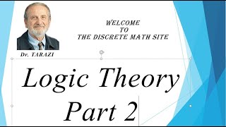 Logic Theory  Part 2: Logical Equivalence