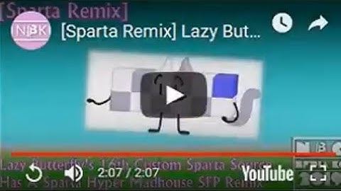 [Sparta Remix] Lazy Butterfly’s 16th Custom Sparta Source Has A Sparta Hyper Madhouse SFP Remix