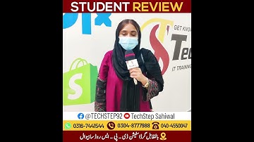 Student Review About Internship | TechStep Sahiwal | #web #techstep #programming #ytshorts #shorts