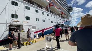 Carnival Freedom at Grand Turk