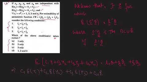 ISS 2019 STATISTICS PAPER 1 MCQ SOLUTION INDIAN STATISTICAL SERVICE ANALYSIS SHORT CUT