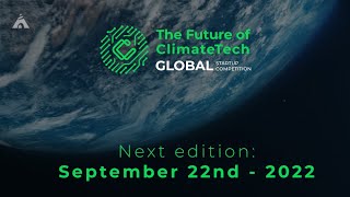 The Future of Climate Tech GLOBAL Startup Competition