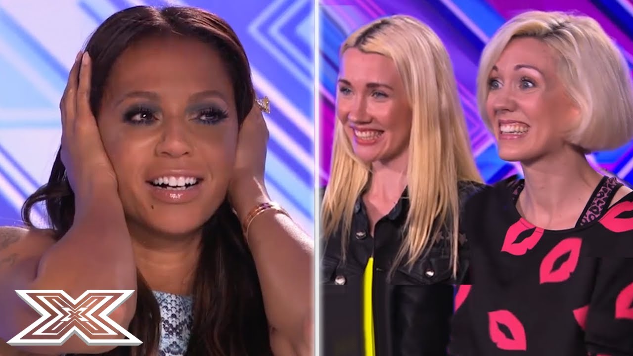 Can These Sisters Ever Stop SCREAMING! | X Factor Global