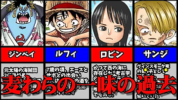 ワンピースキャラクター過去