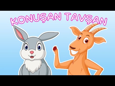 Konuşan Tavşan - İnatçı Konuşan Keçi Türkçe Eğlenceli Çocuk Şarkıları