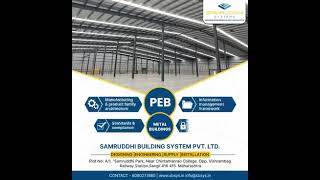 What is PEB? | Pre-Engineered Building Explained🏗️ SAMRUDDHI BUILDING SYSTEM PVT LTD , Sangli #peb