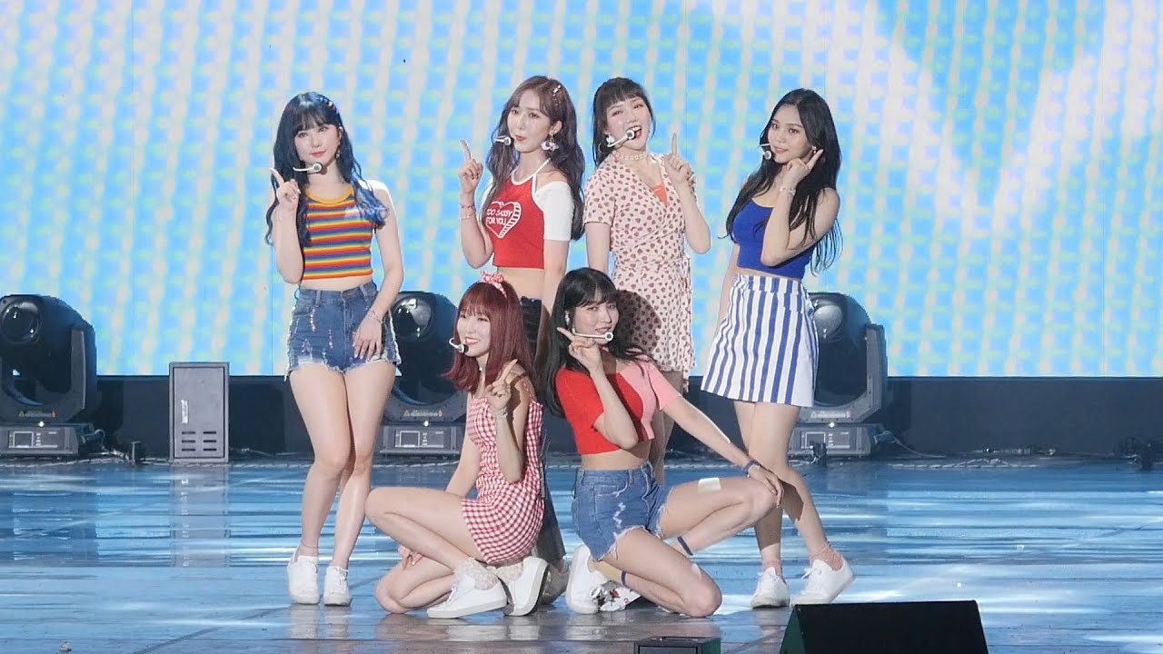 [4K] [180723] 여자친구 GFRIEND - 오늘부터 우리는 Me gustas tu (울산 서머페스티벌) 전체 직캠/Fancam by PIERCE