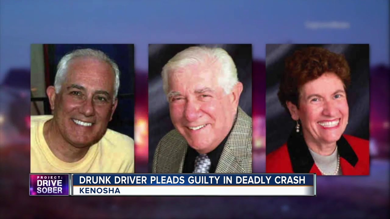 Drunk driver pleads guilty in crash that killed three - YouTube
