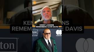 Kenny Loggins remembers Clive Davis: "the first person to refer to me as an artist" #shorts