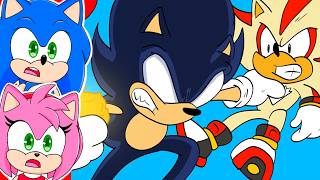 Sonic and Amy watch DARK SONIC vs the WORLD