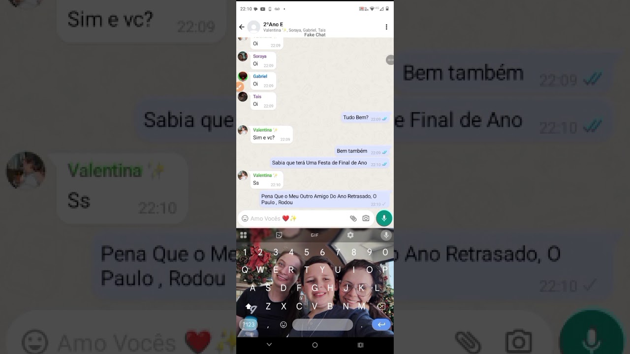 Fake Chat , Episódio 22 , (Temporada 2) , Com Asmr Para Relaxar