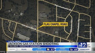 Man, woman injured in shooting at Jackson gas station