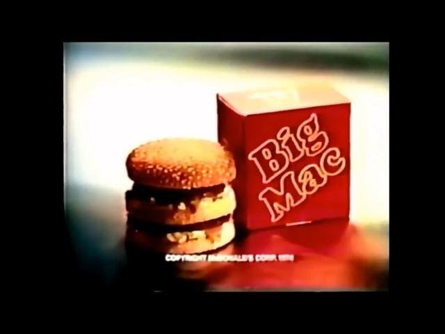 McDonald's Big Mac Song Commercial - 1974 - YouTube