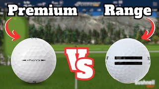 -Titleist ProV1x VS Range Ball: Are Expensive Golf Balls Worth It?