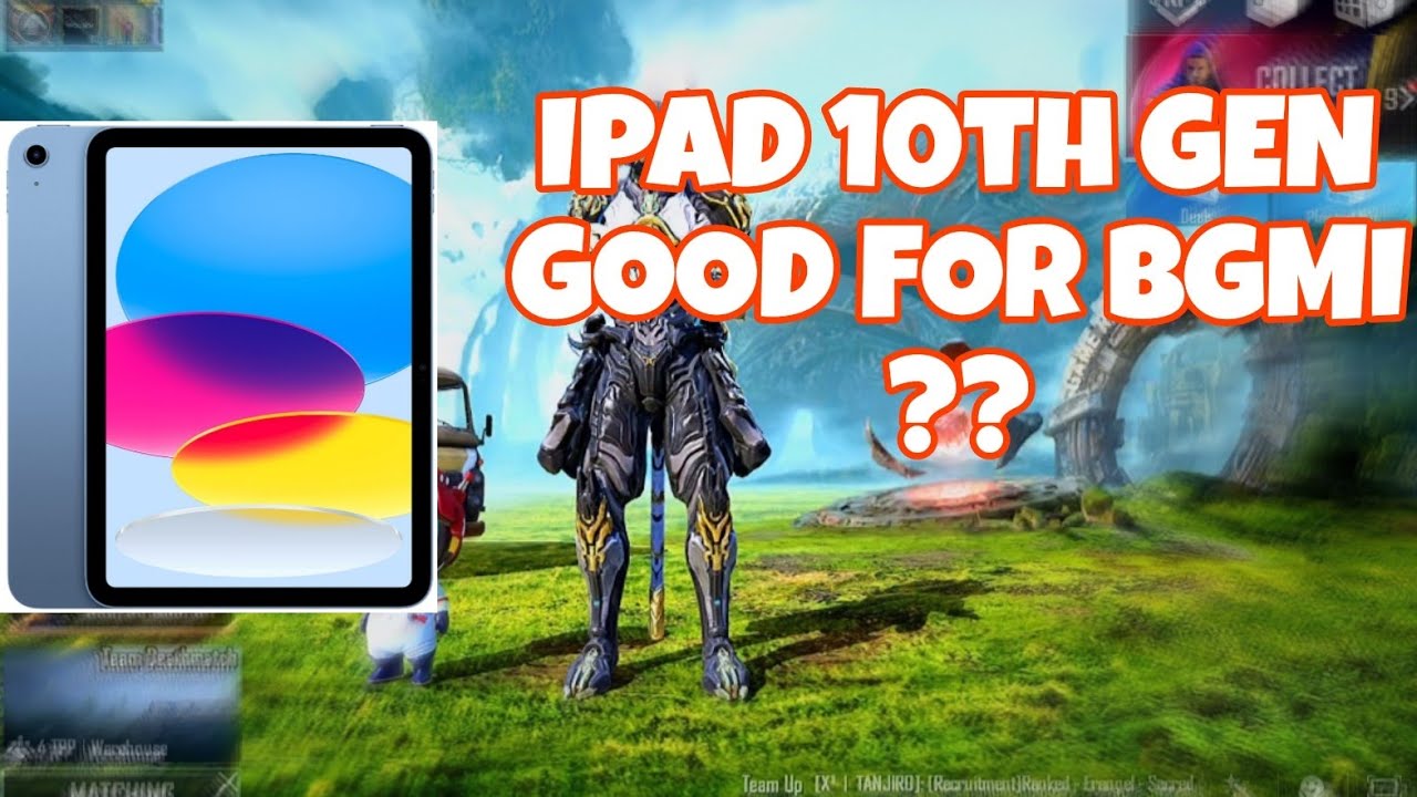 IPAD 10TH GEN | BGMI TDM TEST | 60 FPS 2025 - YouTube