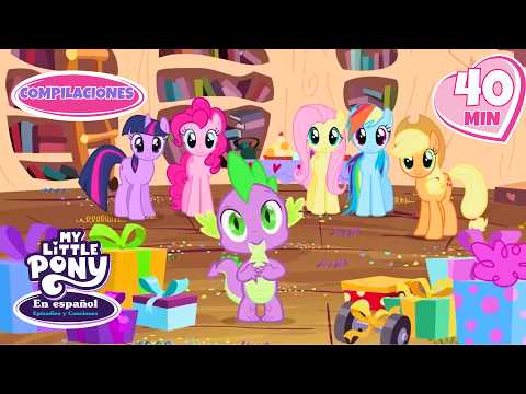 My Little Pony: ¡El Ataque de Codicia y la Mirada! 🐲👁️✨ | My Little Pony en español 🦄