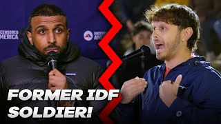 IDF Soldier Student CONFRONTS Myron Over Oct 7th!