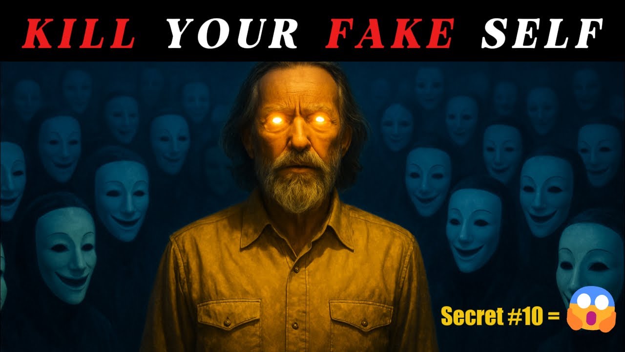 Алан Уоттс 2025: 10 секретов смерти эго, чтобы УБИТЬ своё фальшивое «я» (Mirror Challenge)