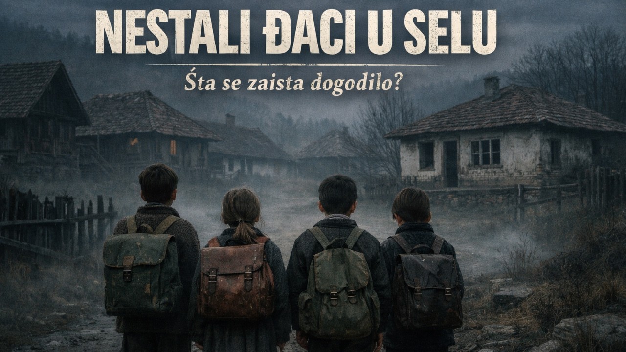 Nestali đaci u selu: Šta se zaista dogodilo? - Jezive Istinite Priče iz Srbije
