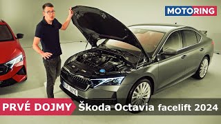 PRVÉ DOJMY | Škoda Octavia facelift 2024 | Čo je zač nový základ 1.5 TSI 85 kW? | Motoring TA3