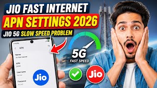 📶Jio New APN Settings 2026 ✨ | Jio Network Problem Solution | jio apn settings | Problem Fix ✅/2026