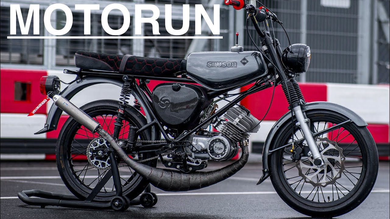 Simson 110ccm Rennstrecke I @thermo_tech Motorun Mülsen Arena E I 27PS I 14500 u/1min