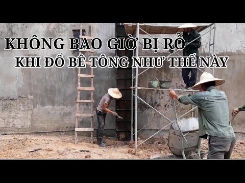 Đổ bê tông cột bị rỗ: Nguyên nhân, hậu quả và giải pháp