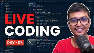 Day 05 of Learning Full Stack Devlopment & System Design (Live Coding)