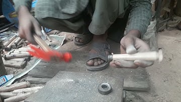 Wood Carving Tools - How chisels handle are made