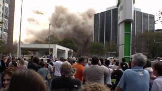 MD Anderson, The Old Prudential Building Implosion - January 8, 2012
