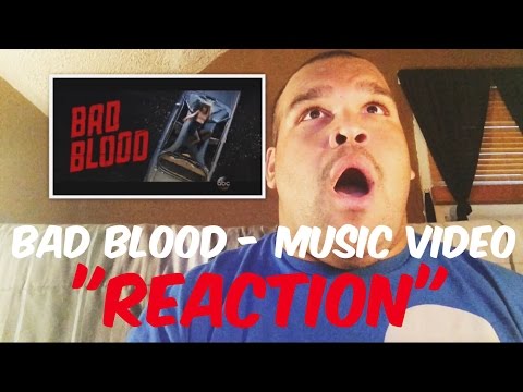 Taylor Swift - Bad Blood Music Video "REACTION"