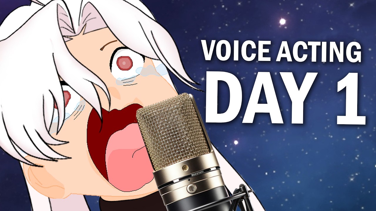 DAY 1 OF VOICE ACTING UNTIL I GOT A ROLE - YouTube
