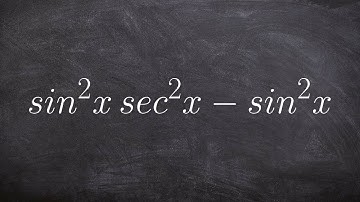 Simplifying a trigonometric expression by factoring out the GCF