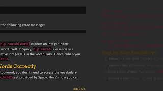 Understanding the TypeError: an integer is required in Python Spacy NLP